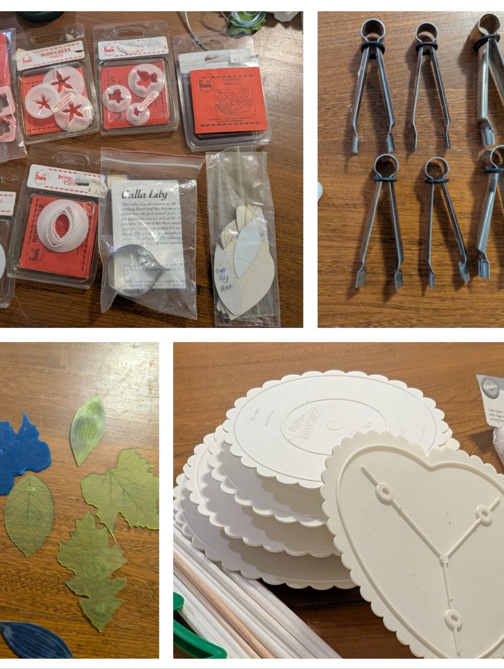 Cake Decorating Lot – Wilton, PME & FMM – Fondant & Gumpaste Tools, Tiered Cakes